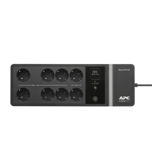 Back-ups - onduleurs monophasés off-line - 650va - 230v - 1usb - 6+2 prises gr - Schneider Electric - BE650G2-GR