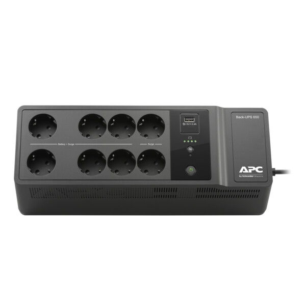 Back-ups - onduleurs monophasés off-line - 650va - 230v - 1usb - 6+2 prises gr - Schneider Electric - BE650G2-GR