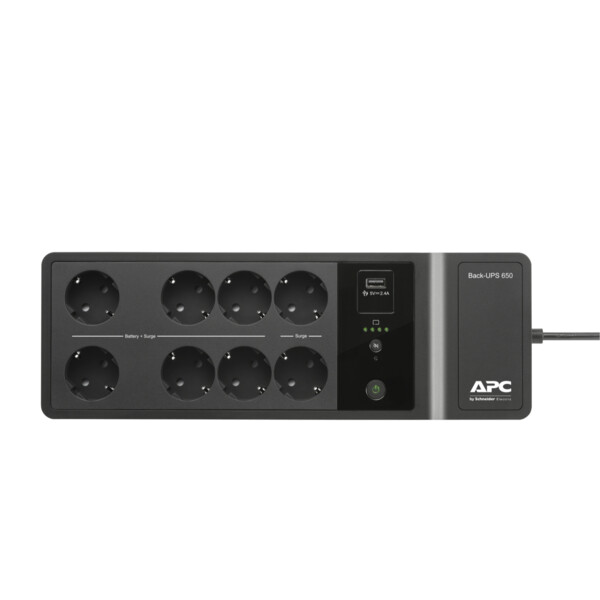 Back-ups - onduleurs monophasés off-line - 650va - 230v - 1usb - 6+2 prises gr - Schneider Electric - BE650G2-GR