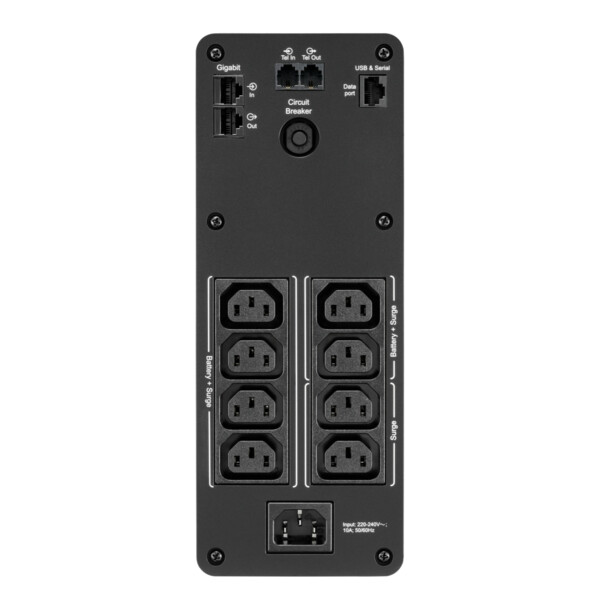 Back ups pro br 1200va - sinewave - 8 iec - avr - lcd interface - Schneider Electric - BR1200SI