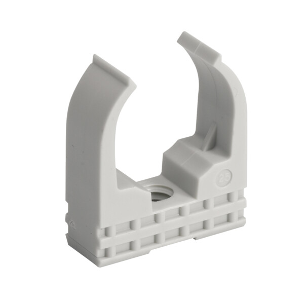 Mureva FIX - Clip à tube standard pour conduits Ø25 mm - Blanc - Schneider Electric - ENN45125