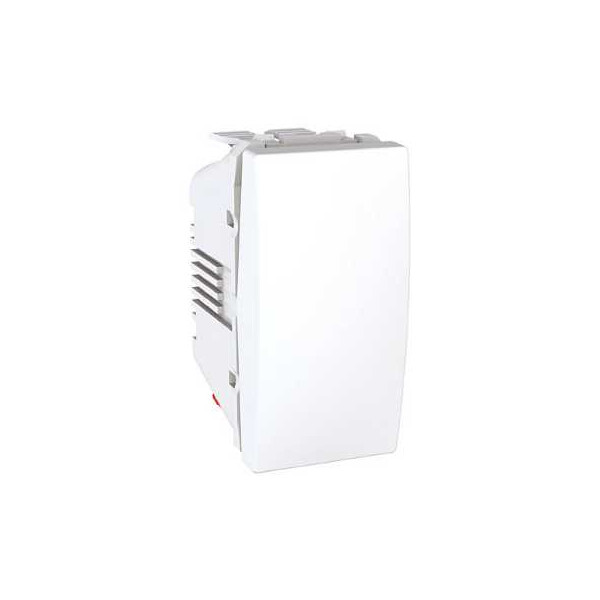 Schneider Unica Blanc permutateur 10 A connexion rapide 1 module - Schneider Electric - MGU3.105.18