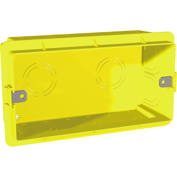 Boîte d'encastrement 4 modules Schneider Unica pour maçonnerie profondeur 48mm - Schneider Electric - MGU8.604