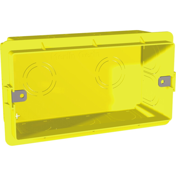 Boîte d'encastrement 4 modules Schneider Unica pour maçonnerie profondeur 48mm - Schneider Electric - MGU8.604