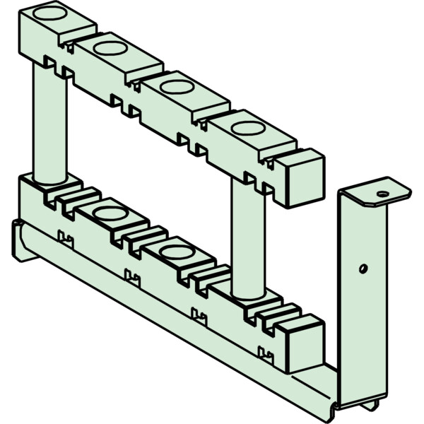 Support barres horiz.3200A 600 - Schneider Electric - NSYBHS600