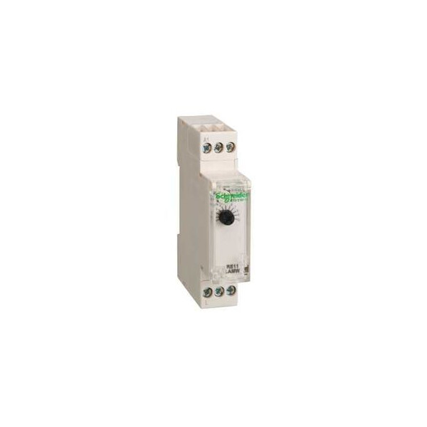 relais temporisé travail - 1 s..100 h - 24..240 V CA/CC - sortie statique - Schneider Electric - RE11LHBM