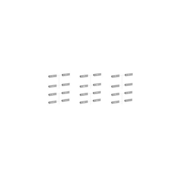 Schneider Odace kit de symbole Alu pour commandes RF - Schneider Electric - S530570