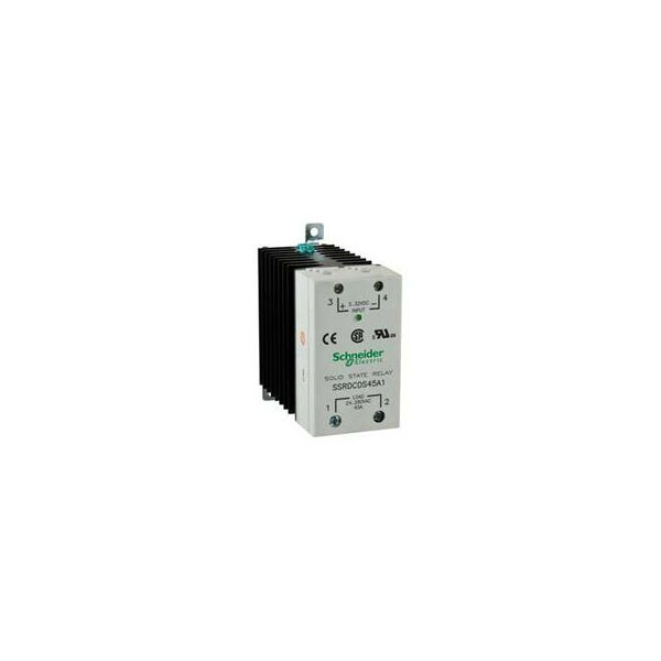 RELAI STAT,DIN,3-32VDC,24-280VAC,45A - Schneider Electric - SSRDCDS45A1