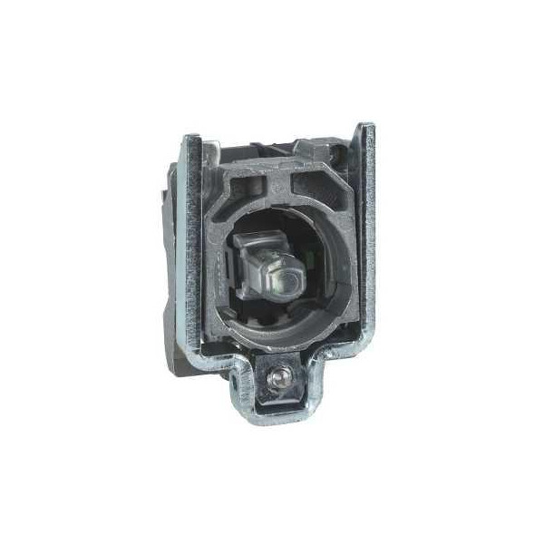 Harmony corps de bouton lumineux - Ø22 - bleu LED intégrée 1O+1F - Schneider Electric - ZB4BW0B65