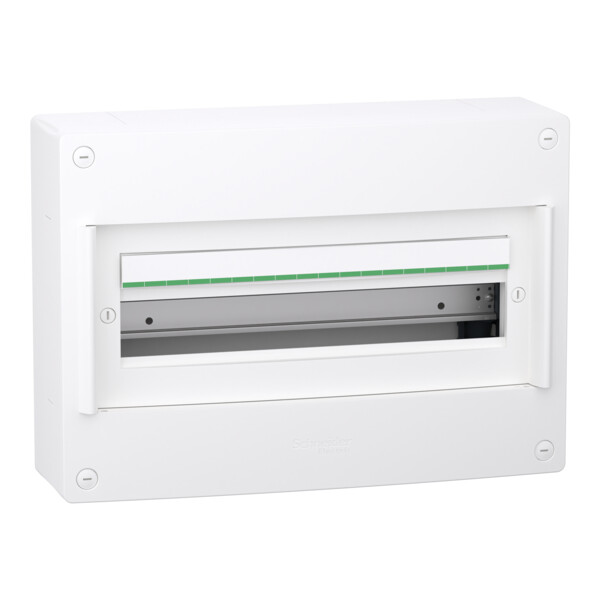Prismaset xs - coffret saillie 1 rangée 18 modules - sans porte - Schneider Electric - LVSXT118