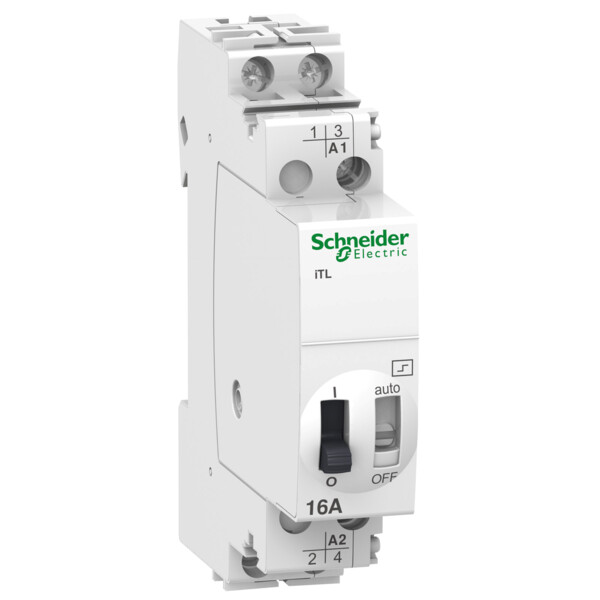 Acti9, iTL télérupteur 16A 2NO 130VCA 48VCC 50-60Hz - Schneider Electric - A9C30312
