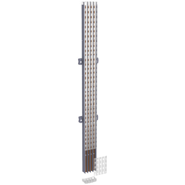 Jeu de Barres Isolées 4P 400 A Longueur 1000 mm Linergy BW Schneider – Powerclip - Schneider Electric - LVS04123