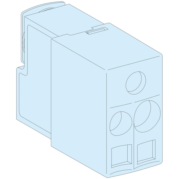 Linergy bw - 12 bornes 6 à 10mm² pour jeu de barres (powerclip) - Schneider Electric - LVS04151