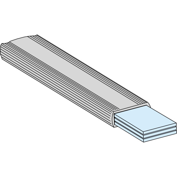 Barre Souple Isolée 32x8 mm Longueur 1800 mm PrismaSeT G Active Schneider - Schneider Electric - LVS04753