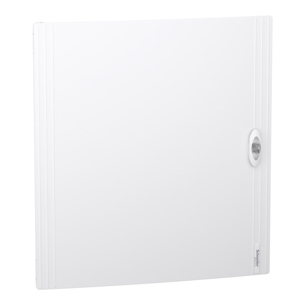 Porte blanche Schneider Prismaset XS ral9003 pour coffret saillie 3 rangées 24 modules - Schneider Electric - LVSXDP324