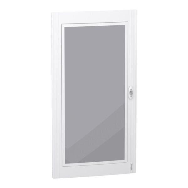 Porte transparente pour coffret saillie 6 rangées 24 modules Prismaset XS RAL9003 - Schneider Electric - LVSXDT624