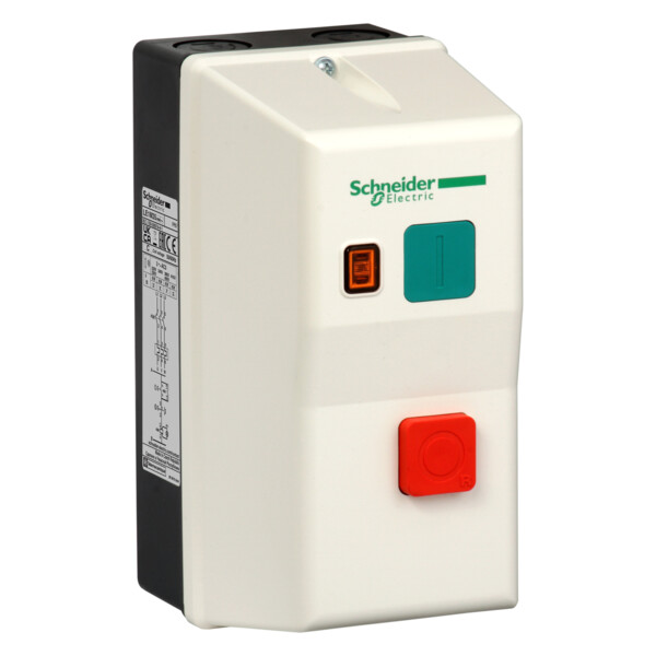 Schneider Electric Démarreur en coffret Le1M 1.8 à 2.6 A Bobine 400 V Ca - Schneider Electric - LE1M35V708