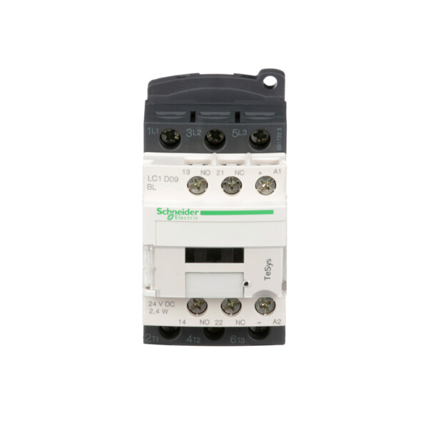 Contacteur 3P 9A Schneider Tesys Lc1D Ac3 440V Bobine 24Vcc - Schneider Electric - LC1D09BL