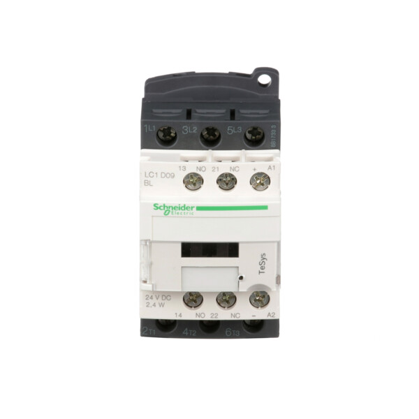Contacteur 3P 9A Schneider Tesys Lc1D Ac3 440V Bobine 24Vcc - Schneider Electric - LC1D09BL