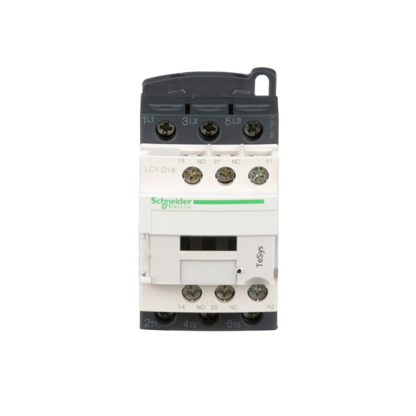 Contacteur 3P 18A Schneider Tesys Lc1D Ac3 440V Bobine 24Vcca - Schneider Electric - LC1D18B7