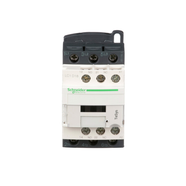 Contacteur 3P 18A Schneider Tesys Lc1D Ac3 440V Bobine 24Vcca - Schneider Electric - LC1D18B7
