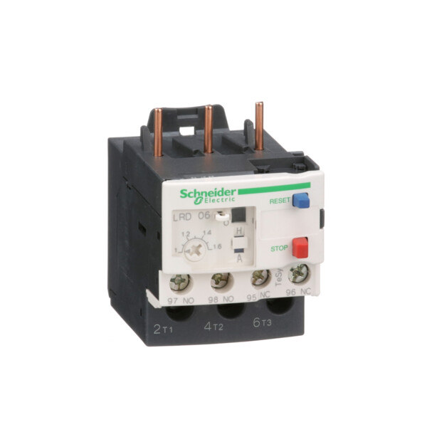 Schneider Electric Relais de Protection Thermique Moteur Tesys 1 à 1,7 A Classe 10A - Schneider Electric - LRD06