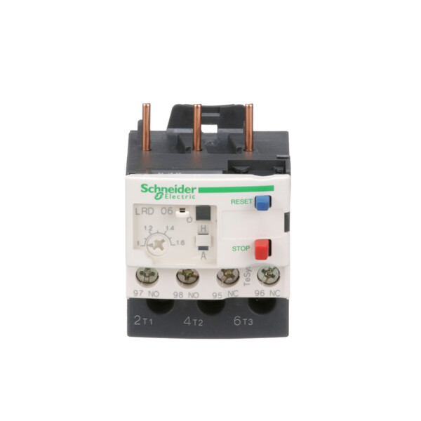 Schneider Electric Relais de Protection Thermique Moteur Tesys 1 à 1,7 A Classe 10A - Schneider Electric - LRD06