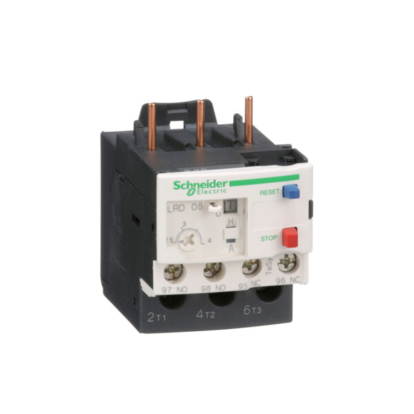 Relais de protection thermique moteur Schneider Tesys 2,5 à 4A Classe 10A - Schneider Electric - LRD08