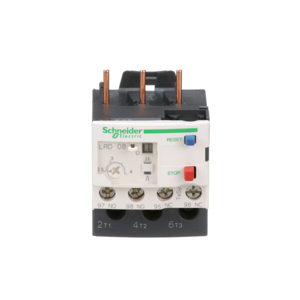 Relais de protection thermique moteur Schneider Tesys 2,5 à 4A Classe 10A - Schneider Electric - LRD08