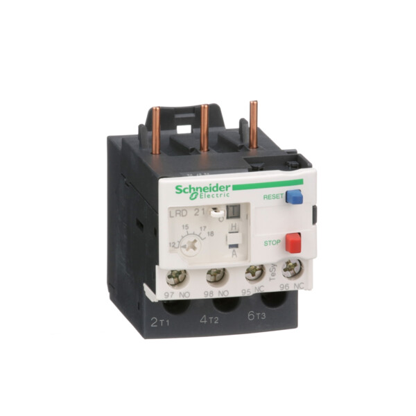 Relais de Protection Thermique TeSys LRD Schneider Electric - Classe 10A - 12 à 18 A - Schneider Electric - LRD21
