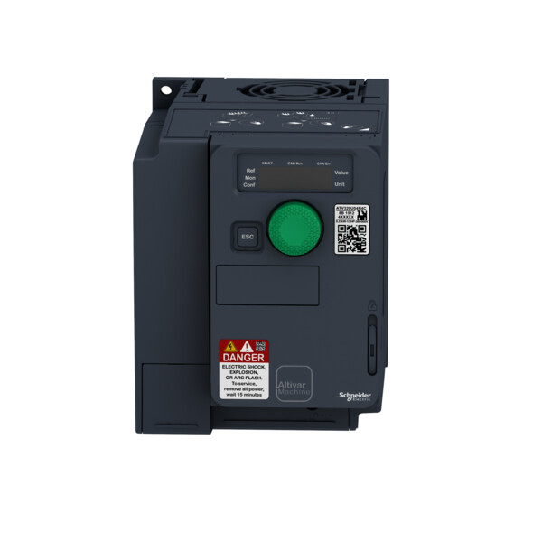 Altivar machine - variateur - 0,37kw - 380/500v tri - compact - cem - ip21 - Schneider Electric - ATV320U04N4C
