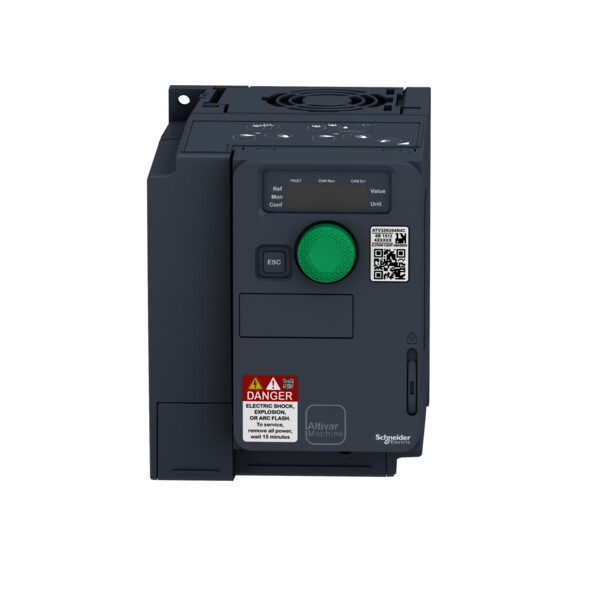 Altivar machine - variateur - 0,37kw - 380/500v tri - compact - cem - ip21 - Schneider Electric - ATV320U04N4C