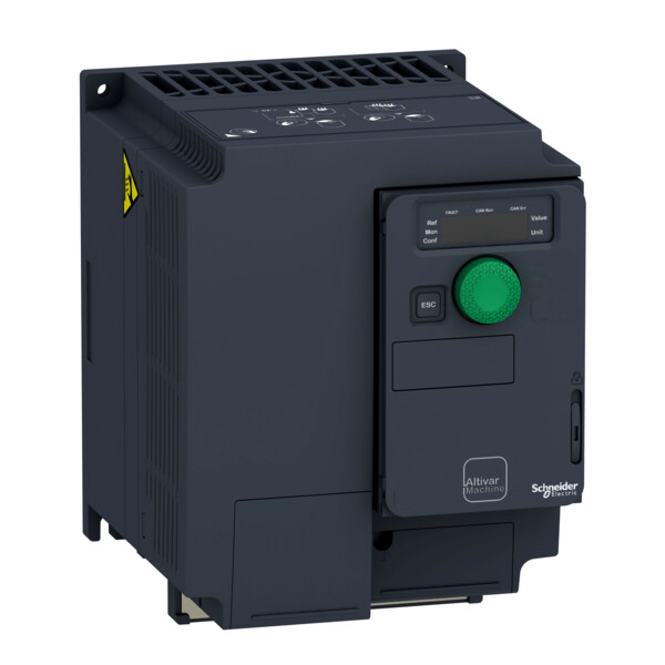 Variateur de vitesse Schneider Altivar Machine ATV320 – 4 kW, 380-500 V triphasé, IP21, Compact CEM intégré - Schneider Electric - ATV320U40N4C