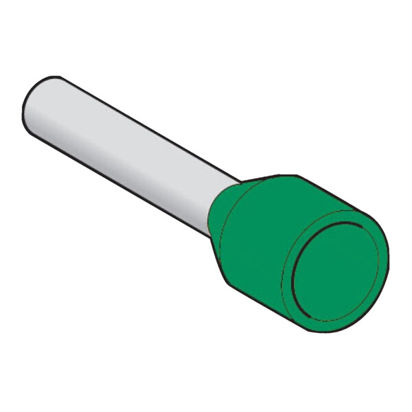 Embout de câblage 0,34mm² Schneider vert format moyen - Schneider Electric - DZ5CE003