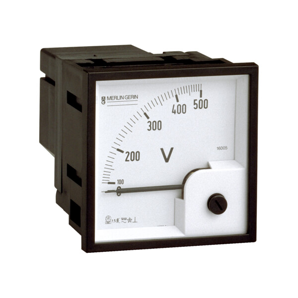 Cadran PowerLogic Schneider Electric - 1,3ln - pour ampèremètre analogique 72x72mm - 0-600A - Schneider Electric - 16013