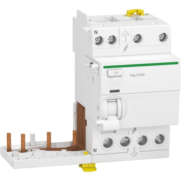 Module Différentiel Vigi Acti9 iTG40 Schneider 3P+N – Tête de Groupe – 300 mA – 25 A – Type AC - Schneider Electric - A9Y13725