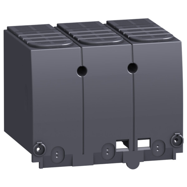 Cache-Bornes Long pour Disjoncteur ou Socle 3P ComPacT NSX Schneider – pour NSX 100 à 250 - Schneider Electric - LV429517