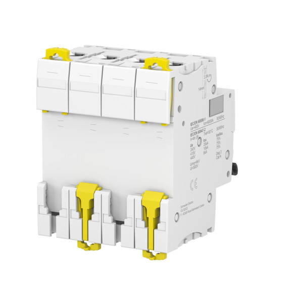 Acti9, iC60N disjoncteur 4P 63A courbe B - Schneider Electric - A9F76463