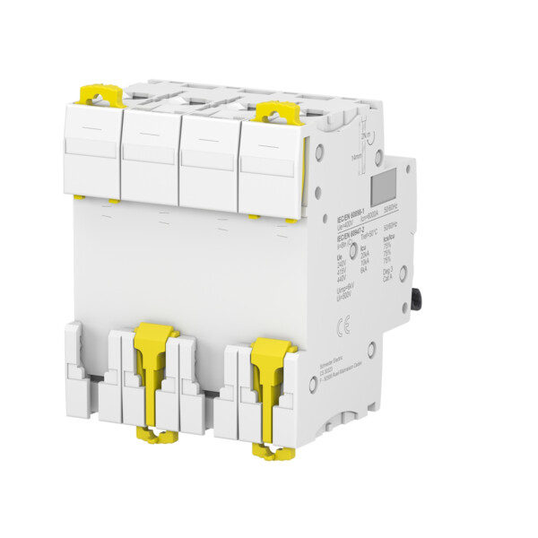 Disjoncteur 4P 25A Courbe C 10kA Acti9 iC60N Schneider Electric - Schneider Electric - A9F74425