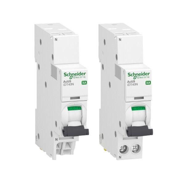 Acti9 idt40 xa - disjoncteur modulaire - bornes auto - 1p+n - 16a - c - 6 ka - Schneider Electric - A9PA2616