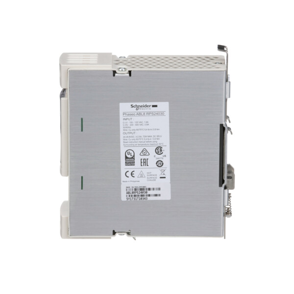Schneider Electric Alimentation Universelle Mono 24V 3A - Schneider Electric - ABL8RPS24030