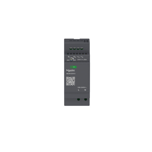 Modicon abl - alimentation à découpage - 1,2a - 100à240vca mono/biphasé - 24vcc - Schneider Electric - ABLM1A24012