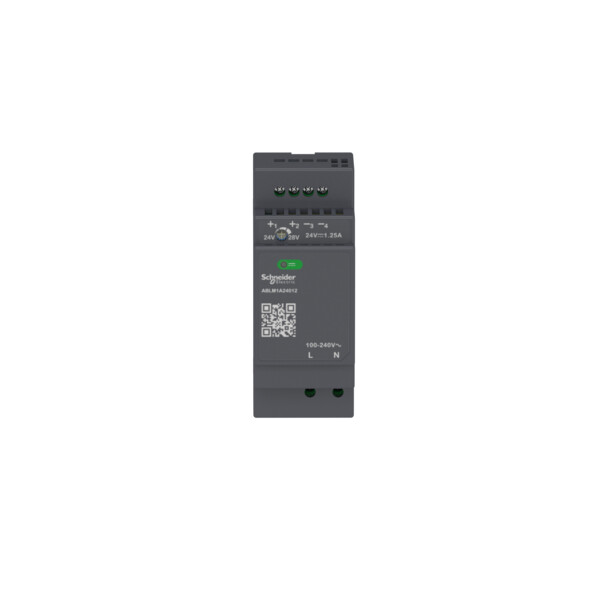 Modicon abl - alimentation à découpage - 1,2a - 100à240vca mono/biphasé - 24vcc - Schneider Electric - ABLM1A24012