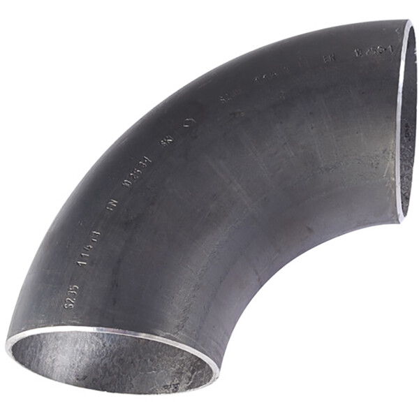 Courbe 3D acier noir à souder 90° sans soudure Série C3DNZ D.88,9x3,2 EN10253-1 - Sferaco - C3DN88Z