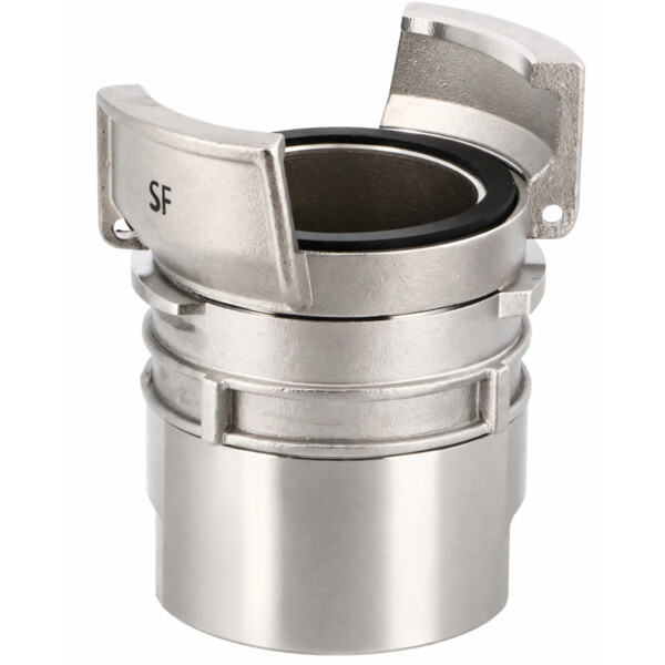 Raccord symétrique inox tournant femelle à verrou Série 2424RT BSP DN50-2" - Sferaco - 2424RT050