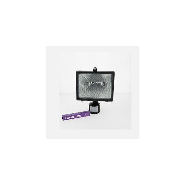 Projecteur halogène W/sensor  500W Noir - SFN - 05112605