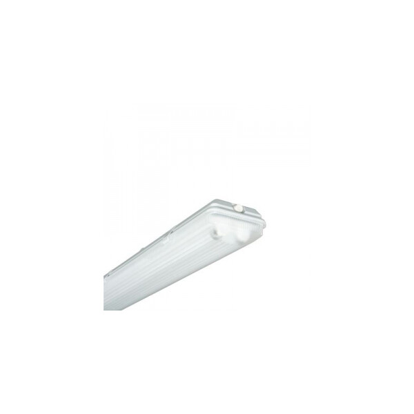 Luminaire étanche T8 2x36W polycarbonate clips inox DEEPS 236/BE - SFN - SFN - 52236000