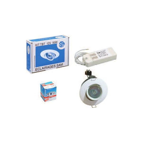 Kit encastrable TBT électronique doré orientable KIT BTRO 2000 - SFN - 75200009