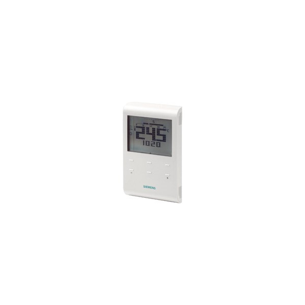 Thermostat d'ambiance Siemens Hvac RDE100 avec programme horaire entrée externe optionnelle  - Siemens hvac - S55770_T278