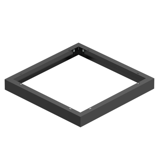PANEL P/PAVANNO, cadre de montage, carré, 625, noir - SLV - 1011271
